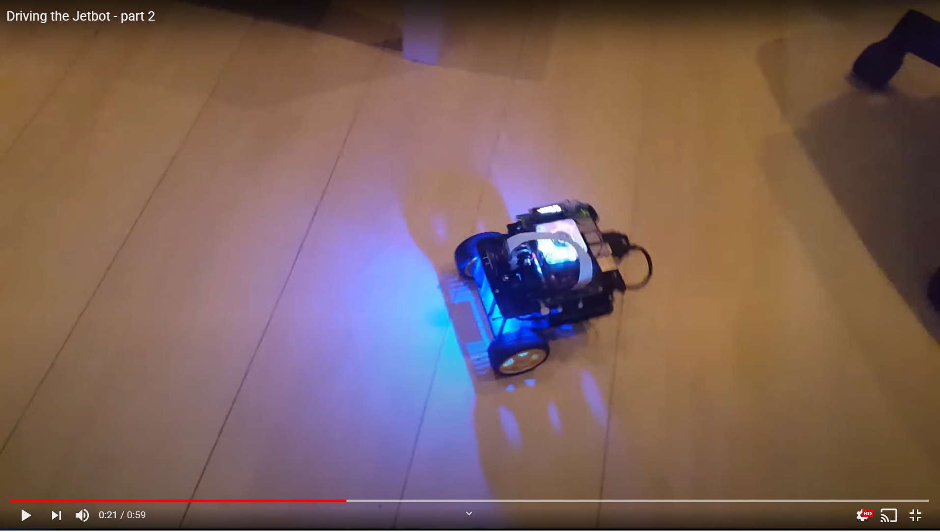 Driving the Jetbot2 with a Joystick - pt2