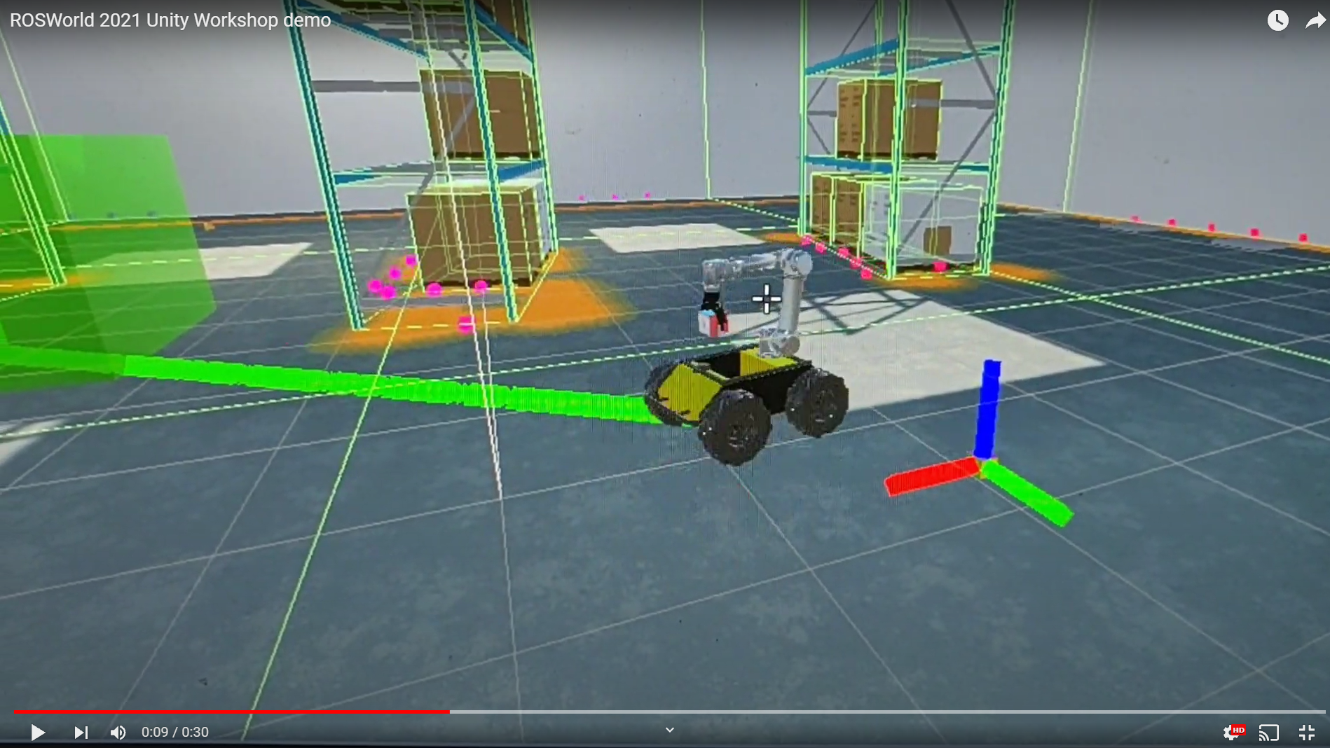 ROSWorld 2021 Unity/ROS2 Workshop Demo